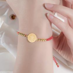 Armband mit St.-Franziskus-Medaille – Edelstahl, religiöses Geschenk