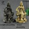 Miniatur-Guan-Yin-Buddha-Statuen aus China – Kupfer und Bronze