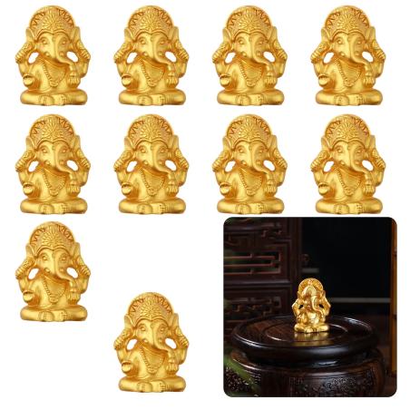 Ganesha Heykelleri (10'lu Paket) - Ev Dekorasyonu ve Manevi Önemi