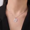 Skyrim Lebensbaum-Anhänger-Halskette - Edelstahl-Schmuck
