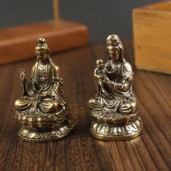 Guanyin-Buddha-Statue: Friedliche Wohndekoration