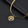 Skyrim Lebensbaum-Anhänger-Halskette - Edelstahl-Schmuck