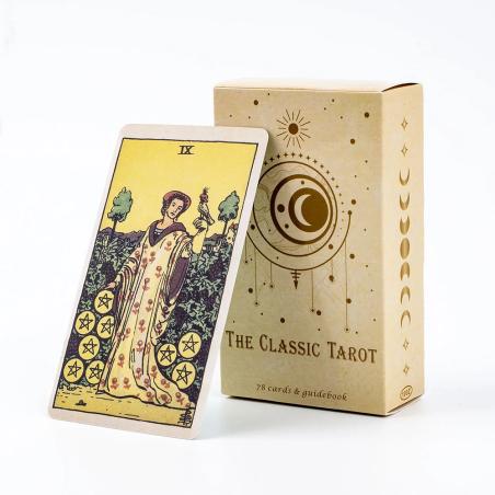 Klasik Tarot Destesi - Başlangıç ​​Seviyesi Fal Bakma ve Eğlence İçin 78 Kart