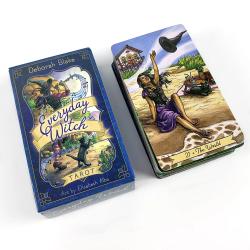 Jeu de tarot et guide Everyday Witch : 78 cartes pour des tirages et du plaisir
