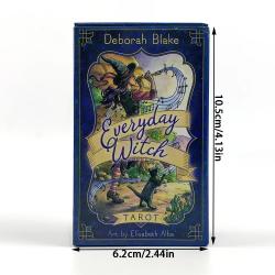 Jeu de tarot et guide Everyday Witch : 78 cartes pour des tirages et du plaisir