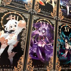 Genshin Impact Tarot Destesi: 78 Anime Temalı Kart