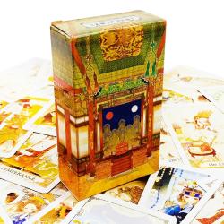 Retro Saray Tarot Kartları: Her Seviye İçin 78 Parçalık Çin Tarzı Deste