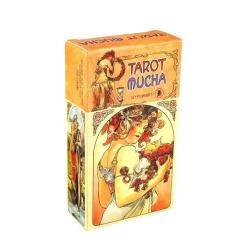 Tarot Art Nouveau Doré : Tirages Uniques et Mystiques