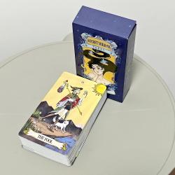 Jeu de Tarot Miroir Secret : 78 cartes Rider-Waite colorées