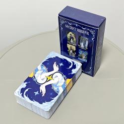 Jeu de Tarot Miroir Secret : 78 cartes Rider-Waite colorées