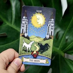 Jeu de Tarot Miroir Secret : 78 cartes Rider-Waite colorées