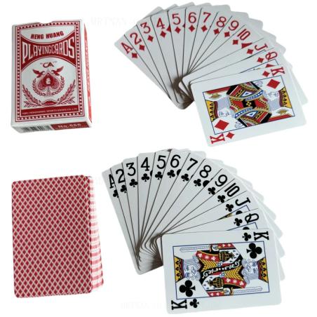 Gri Çekirdekli Poker Kart Destesi - 54 Parça, Sihir ve Parti Oyunları