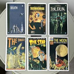 Todd Alcotts Sci-Fi Tarot: 78 Rider-Waite-Karten