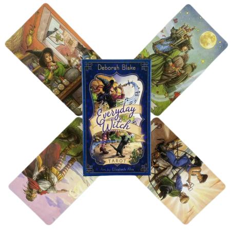 Günlük Cadı Tarot Kartları: Kehanet ve Vizyonlar için 78 Kartlık Kehanet Destesi