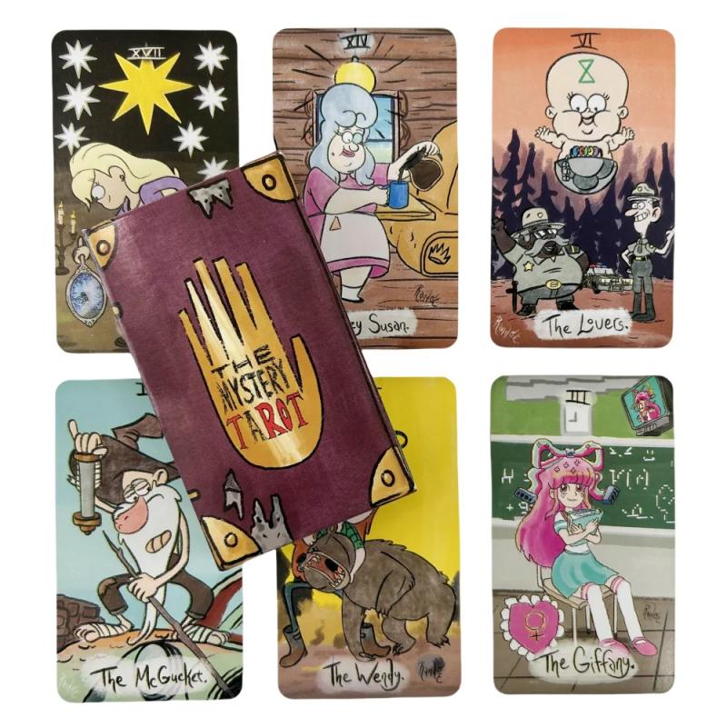 Gravity Falls Mystery Tarot-Deck: 78 einzigartige Karten