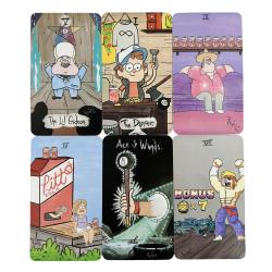 Gravity Falls Mystery Tarot-Deck: 78 einzigartige Karten