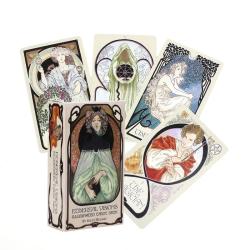 Tarot Visions Éthérées : Un jeu de divination et de jeu lumineux