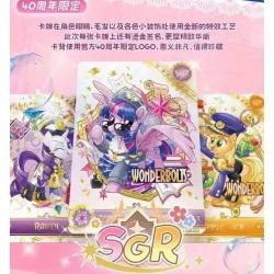 Carte rare My Little Pony 40e anniversaire Amitié éternelle