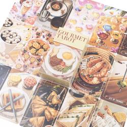 Gourmet Tarot Deck: 78 Divination Cards for Fortune Telling & Fun