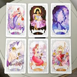 Tarot Rêve de Sirènes : Jeu de 78 cartes | Style Rider-Waite