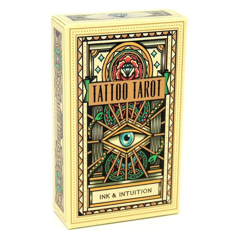 Tarot-Tattoo-Deck: 78 Karten – Tauche ein in die Welt der Weissagung und Selbstfindung