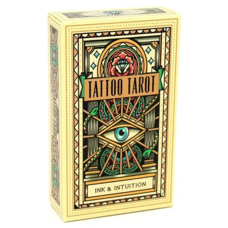 Tarot-Tattoo-Deck: 78 Karten – Tauche ein in die Welt der Weissagung und Selbstfindung
