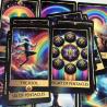 Cartes de Tarot Arc-en-ciel : Jeu de 78 cartes oracles colorées pour la divination