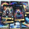 Cartes de Tarot Arc-en-ciel : Jeu de 78 cartes oracles colorées pour la divination