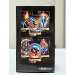 Cartes de Tarot Arc-en-ciel : Jeu de 78 cartes oracles colorées pour la divination