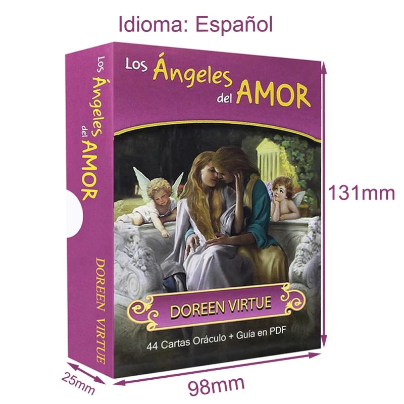 Orculo ngeles del Amor - Carta Oracle Espanol 44 Cartas