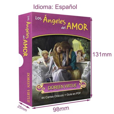 Orculo ngeles del Amor - Carta Oracle Espanol 44 Cartas