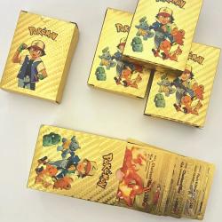 Pokémon TCG Altın Folyo VMAX ve GX Flash Kart Koleksiyonu