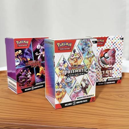 Pack de boosters Pokémon Évolutions Prismatiques Écarlate et Violet