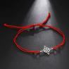 Armband mit keltischem Knoten: Irische Hexe, Amulett aus Edelstahl