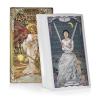 Golden Art Nouveau Tarot Deck: 78 Cards + Guidebook for Beginners