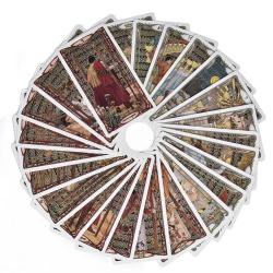 Golden Art Nouveau Tarot Deck: 78 Cards + Guidebook for Beginners