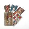Golden Art Nouveau Tarot Deck: 78 Cards + Guidebook for Beginners