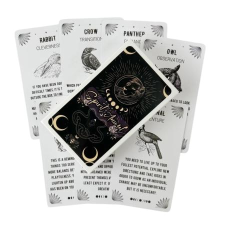 Cartes Oracle des Animaux Totémiques : Divination et Guidance Visionnaire