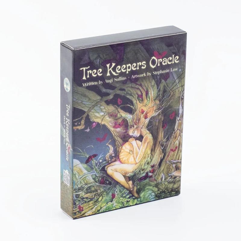 Jeu de cartes oracle des Gardiens de l'Arbre : 44 cartes pour la divination et le divertissement