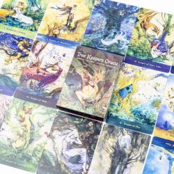 Jeu de cartes oracle des Gardiens de l'Arbre : 44 cartes pour la divination et le divertissement