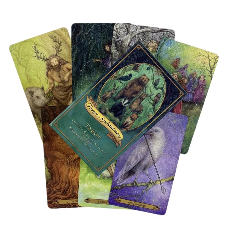 Verzauberungs-Tarotdeck: Orakel für Visionen & Kreativität