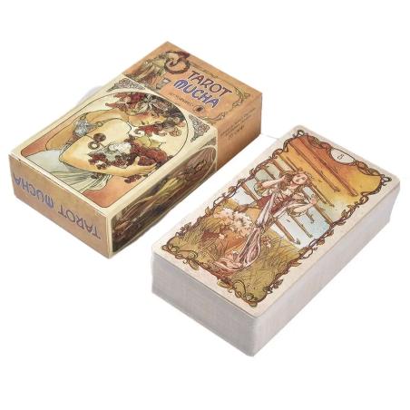 Mucha Tarot Destesi: Kehanet ve Rehberlik İçin Sanatsal Kehanet Kartları