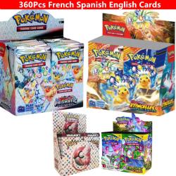 Cartes à collectionner Pokémon (anglais, français, espagnol) - 90 à 360+ paquets par couleur...