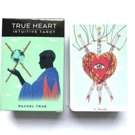 Başlangıç ​​Seviyesindekiler İçin Sezgisel Tarot Destesi - Gerçek Kalp Rehber Kitabı Dahil