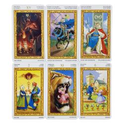 White Cat Tarot Deck: 78 Card Oracle for Divination & Readings