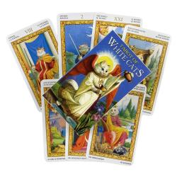White Cat Tarot Deck: 78 Card Oracle for Divination & Readings