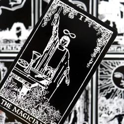 Mazzo di tarocchi Rider-Waite: Bianco e Nero, 78 carte - Perfetto per i principianti...