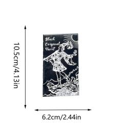 Mazzo di tarocchi Rider-Waite: Bianco e Nero, 78 carte - Perfetto per i principianti...