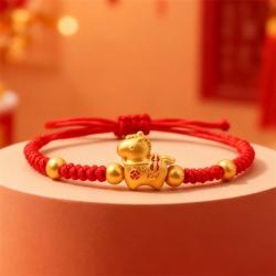 At Yılı Burç Bilekliği - Çin Feng Shui Tılsımı