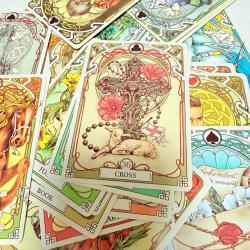 Cartes Oracle Lenormand : Jeu de 37 jeux pour l'amour et la divination